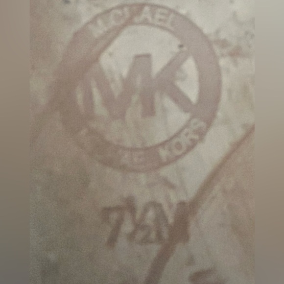 Vintage Michael Kors Red and Tan patent leather woven Flats women’s size 7.5M - Picture 4 of 9